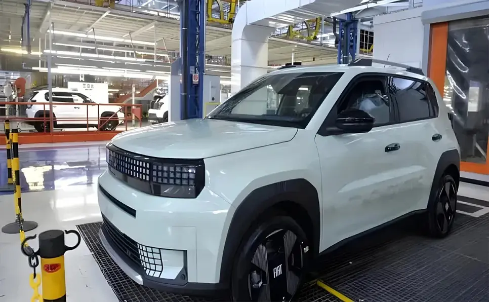 The production of the Grande Panda at the Fiat factory in Oran will begin in December